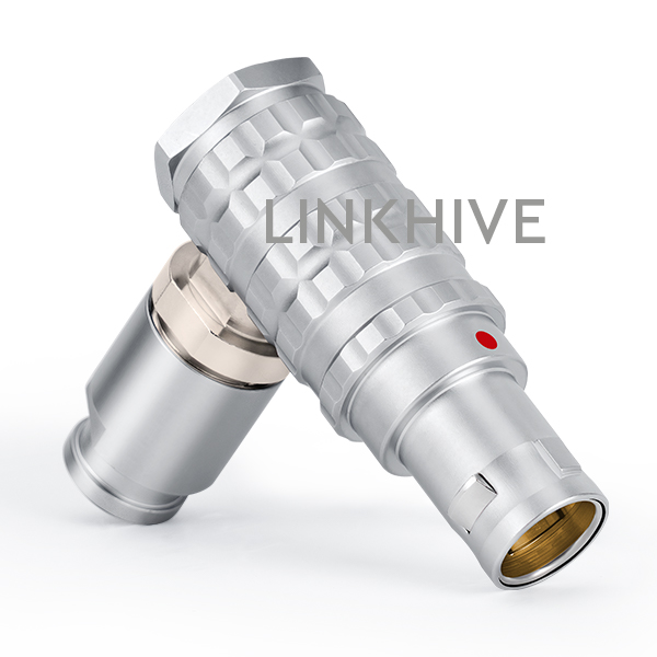 THG—90度彎角式插頭，定位銷(xiāo)(G)或定位銷(xiāo)(A--M和R)，電纜線(xiàn)夾和帶護(hù)套型尾帽